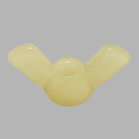 WN8N #8-32 Wing Nut, Coarse, Nylon